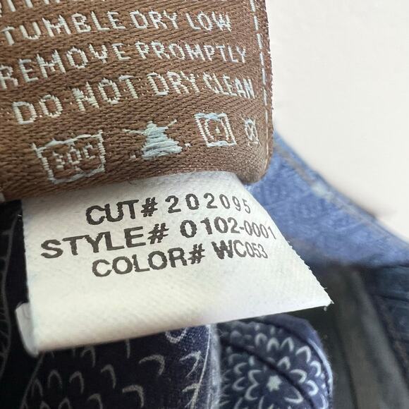 Y2K Paige Laurel Canyon Jeans 27 Dark Low Rise Vintage Bootcut Denim Made in USA - Picture 8 of 10